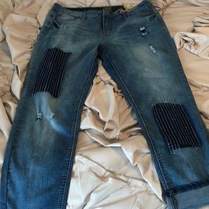 True craft ankle skinny jeans